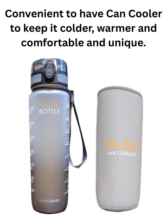 TA-DA MOTIVATIONAL BOTTLE WITH CAN COOLER