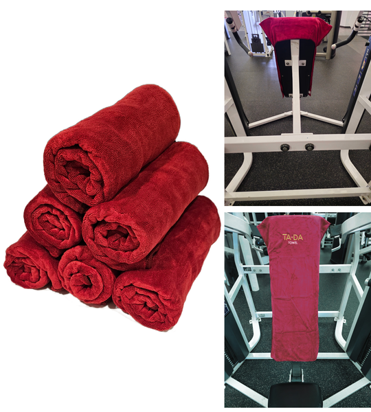 TA-DA MICROFIBER TOWELS WITH BACK SIDE  (6 count)