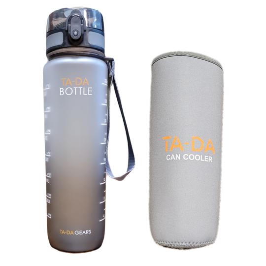 TA-DA MOTIVATIONAL BOTTLE WITH CAN COOLER