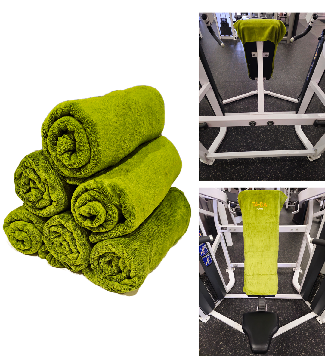 TA-DA MICROFIBER TOWELS WITH BACK SIDE  (6 count)