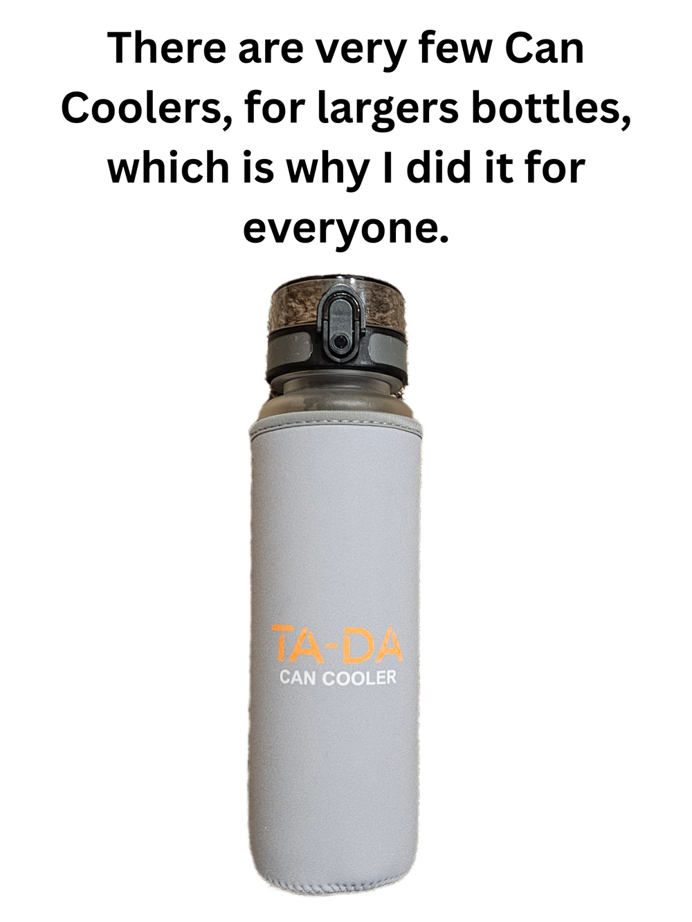 TA-DA MOTIVATIONAL BOTTLE WITH CAN COOLER