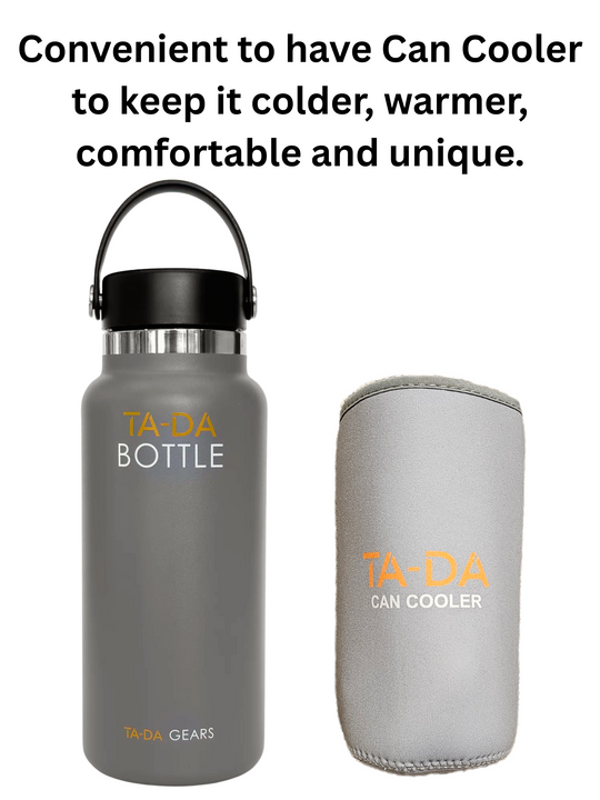 TA-DA STAINLESS BOTTLE WITH CAN COOLER