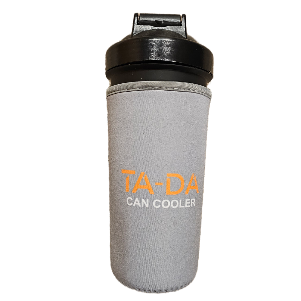 TA-DA SHAKER BOTTLE WITH CAN COOLER