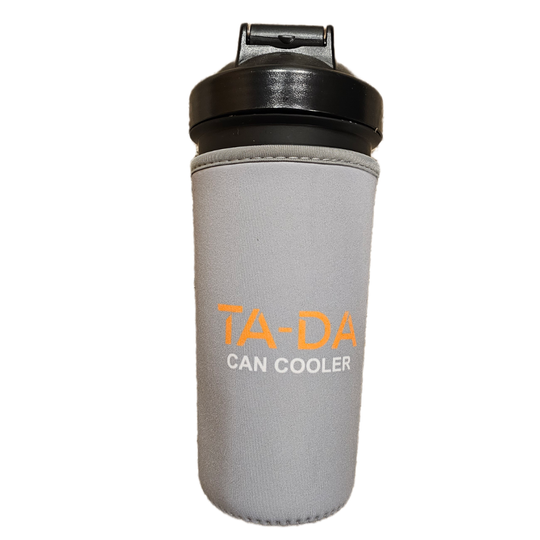 TA-DA SHAKER BOTTLE WITH CAN COOLER