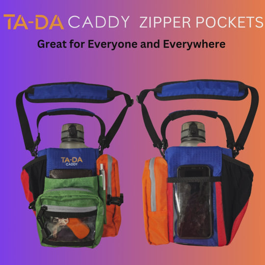 TA-DA CADDY MESH & ZIPPER POCKETS